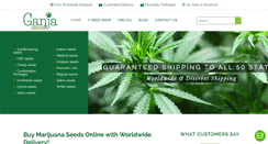 Desktop Screenshot of ganja-seeds.com